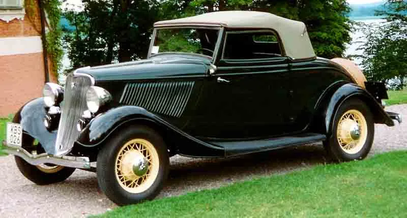Ford Model 40 760 Deluxe Cabriolet 1933 года