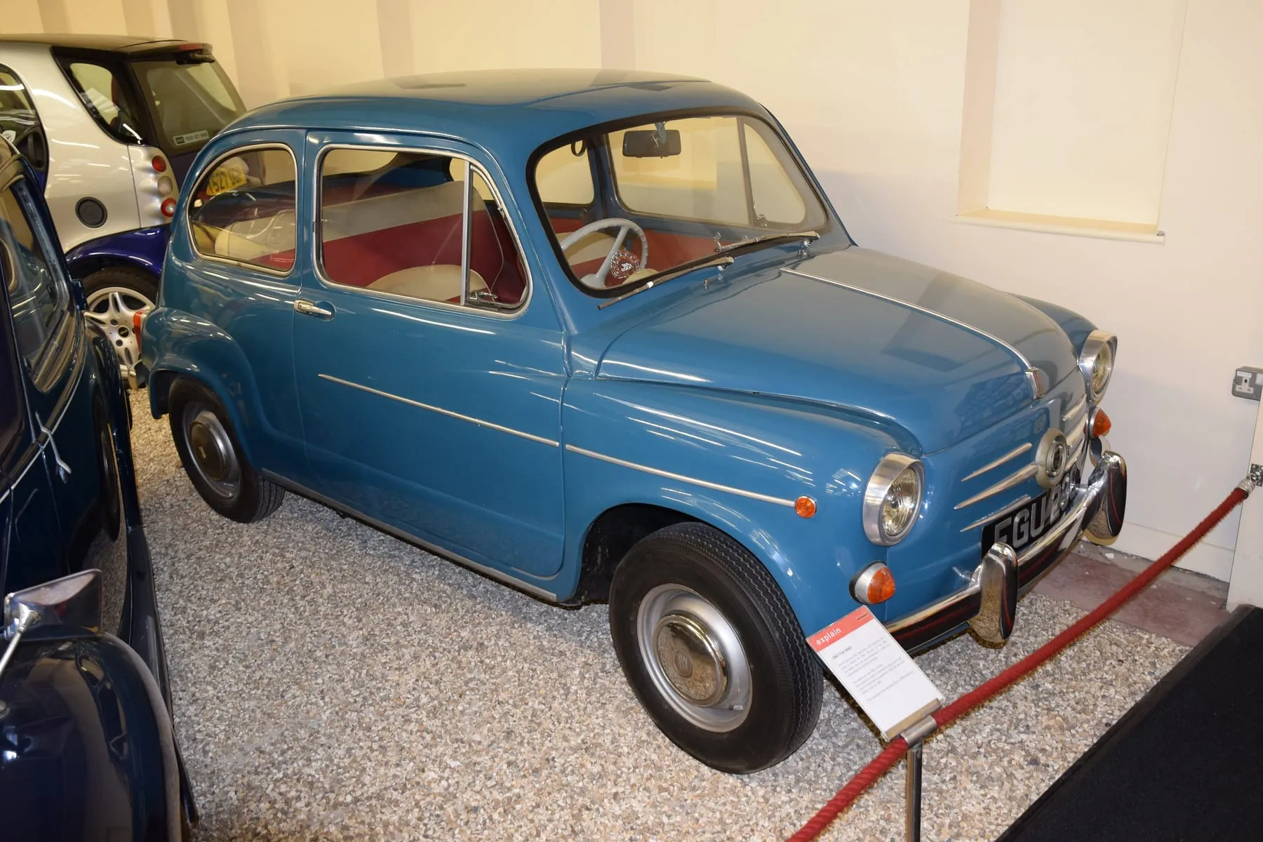 FIAT 600 D 1965 года в музее Хейнса, Спаркфорд