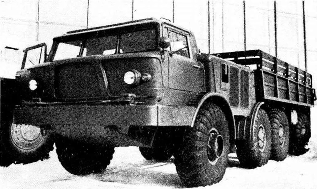 Полноприводный БАЗ-135Л4, 1968 год