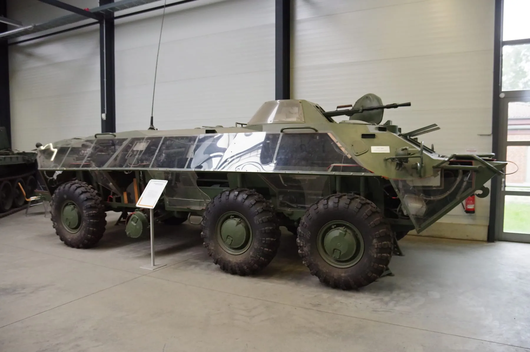 БТР-80 в разрезе в Немецком танковом музее в Мюнстере