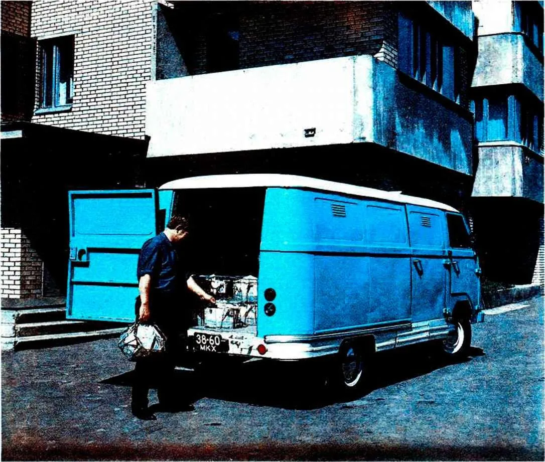 Фургон ЕрАЗ-762, 1966 год
