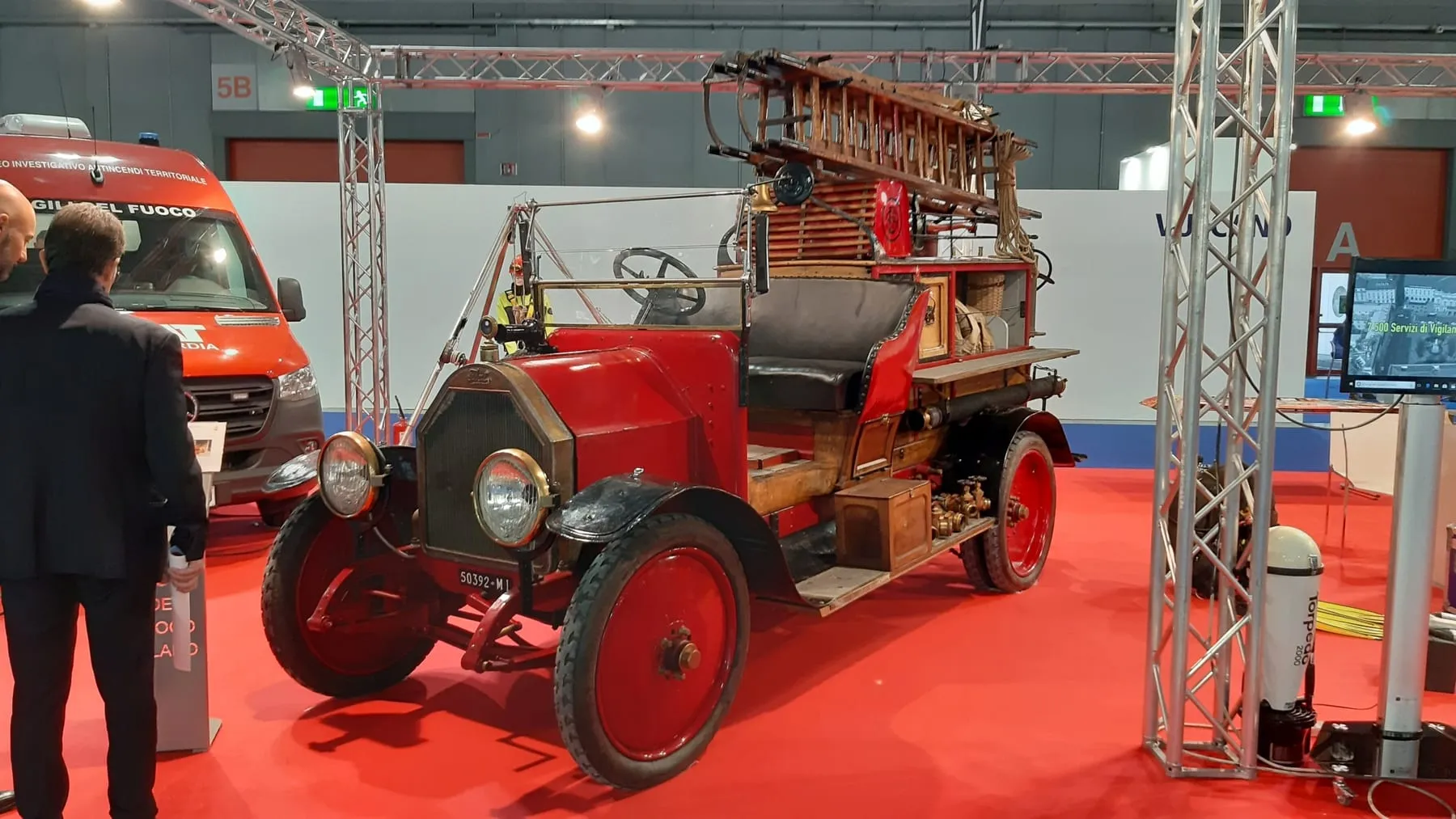 FIAT 15 Ter пожарной охраны Милана