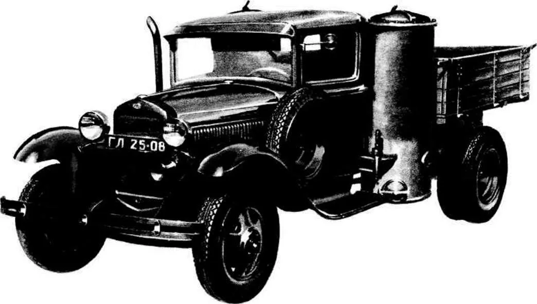 Серийный газогенераторный ГАЗ-42, 1939 год