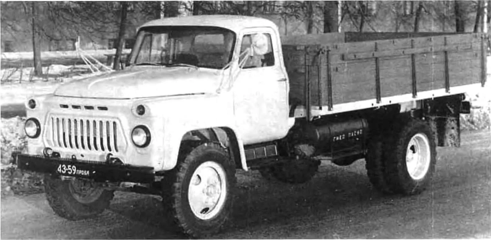 Серийный ГАЗ-53-19, 1982 год