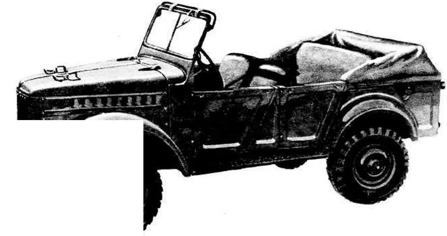 ГАЗ-69А, 1953 год