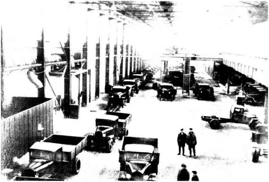 ГАЗ-ММ сходят с конвейера УАЗа, 1948 год