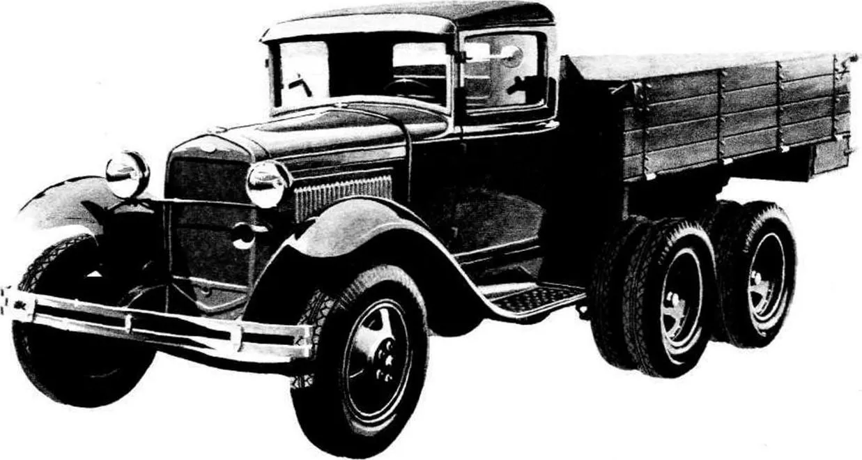 Серийный ГАЗ-ААА, 1934 год