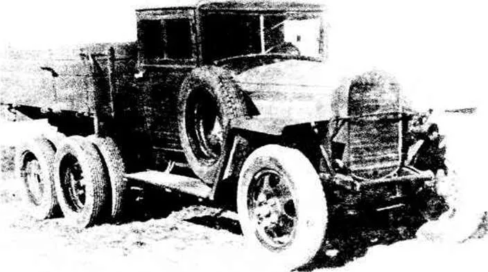 ГАЗ-ААА военного образца, 1942 год