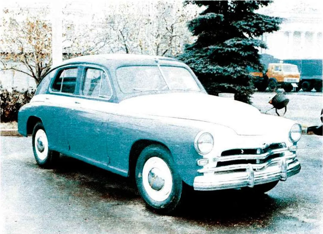 «Победа» третьей серии — ГАЗ-20В, 1955 год