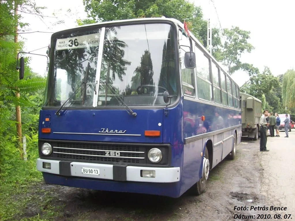 Ikarus 260 на родине, венгерский Кеменце, 2010 год