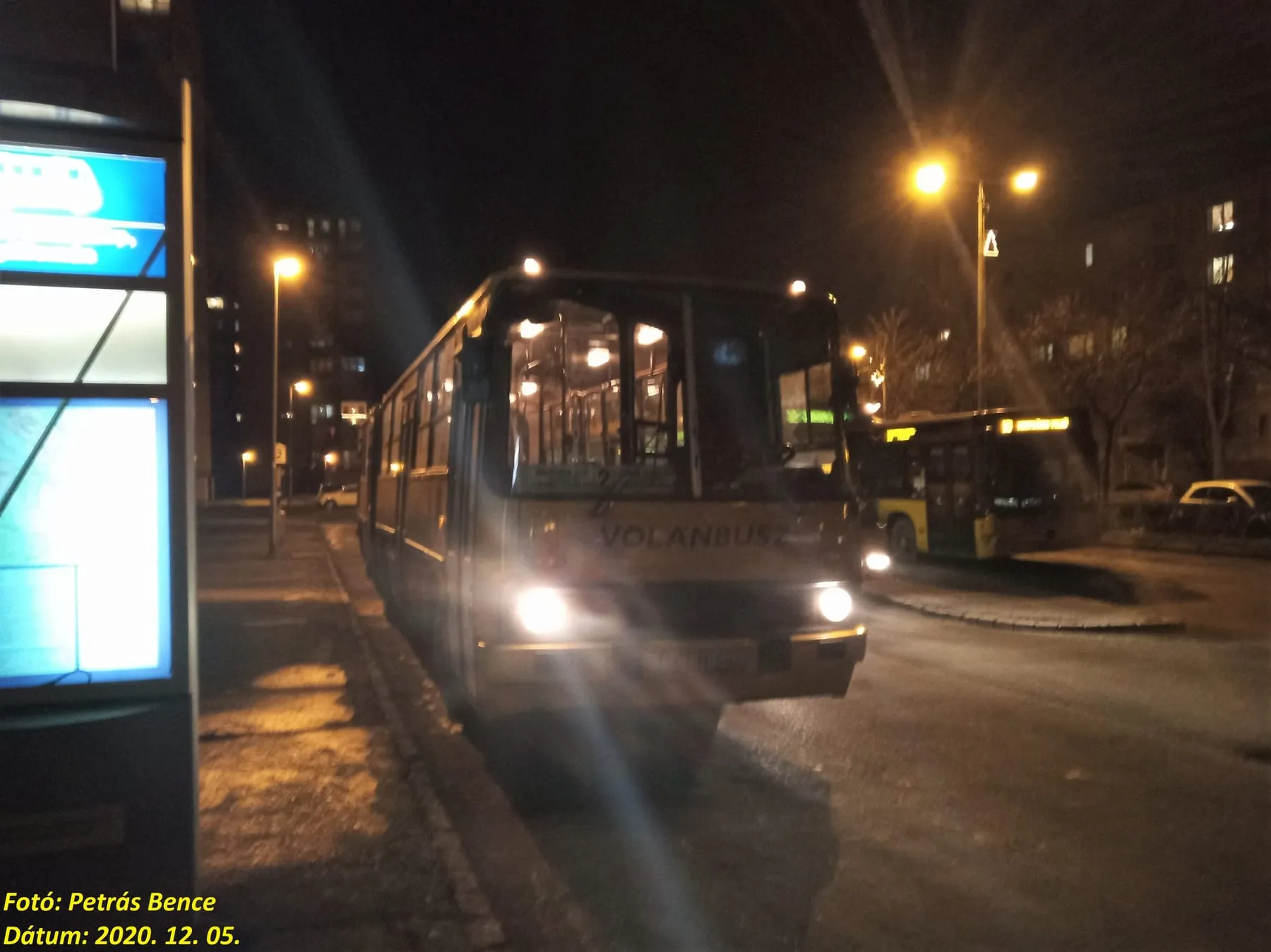Ikarus 280 на втором маршруте в венгерском Шопроне, 2020 год
