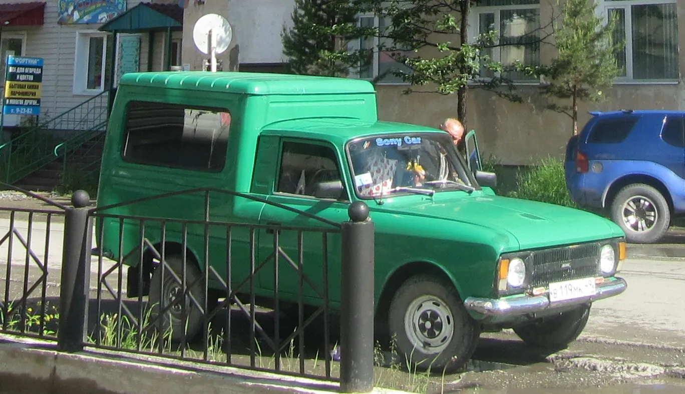 Грузопассажирский Иж-27156 на Дальнем Востоке, 2011 год