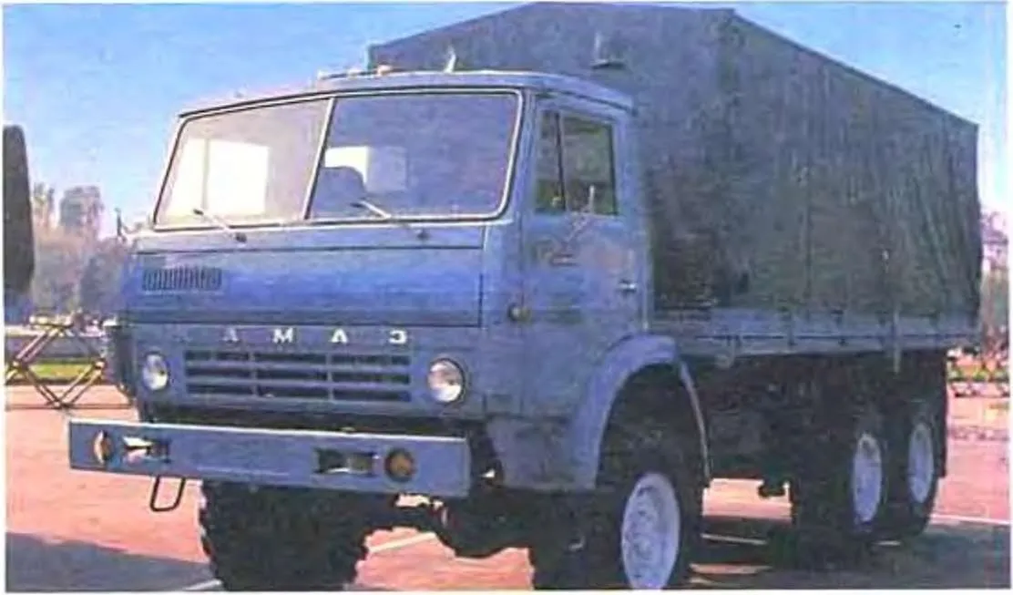 Серийный КамАЗ-43105, 1989 год