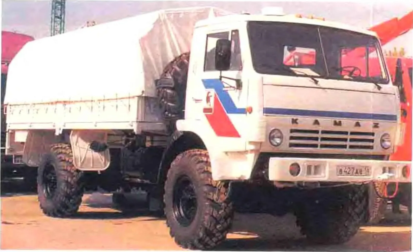 Серийный КамАЗ-4326, 1995 год