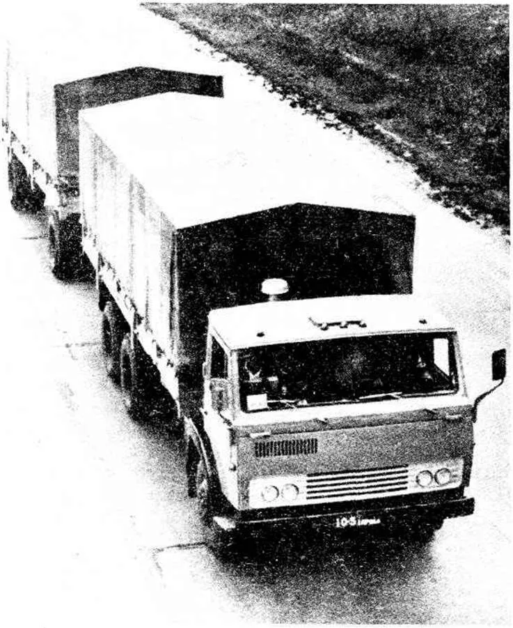 Опытный образец КамАЗ-5320, 1969 год
