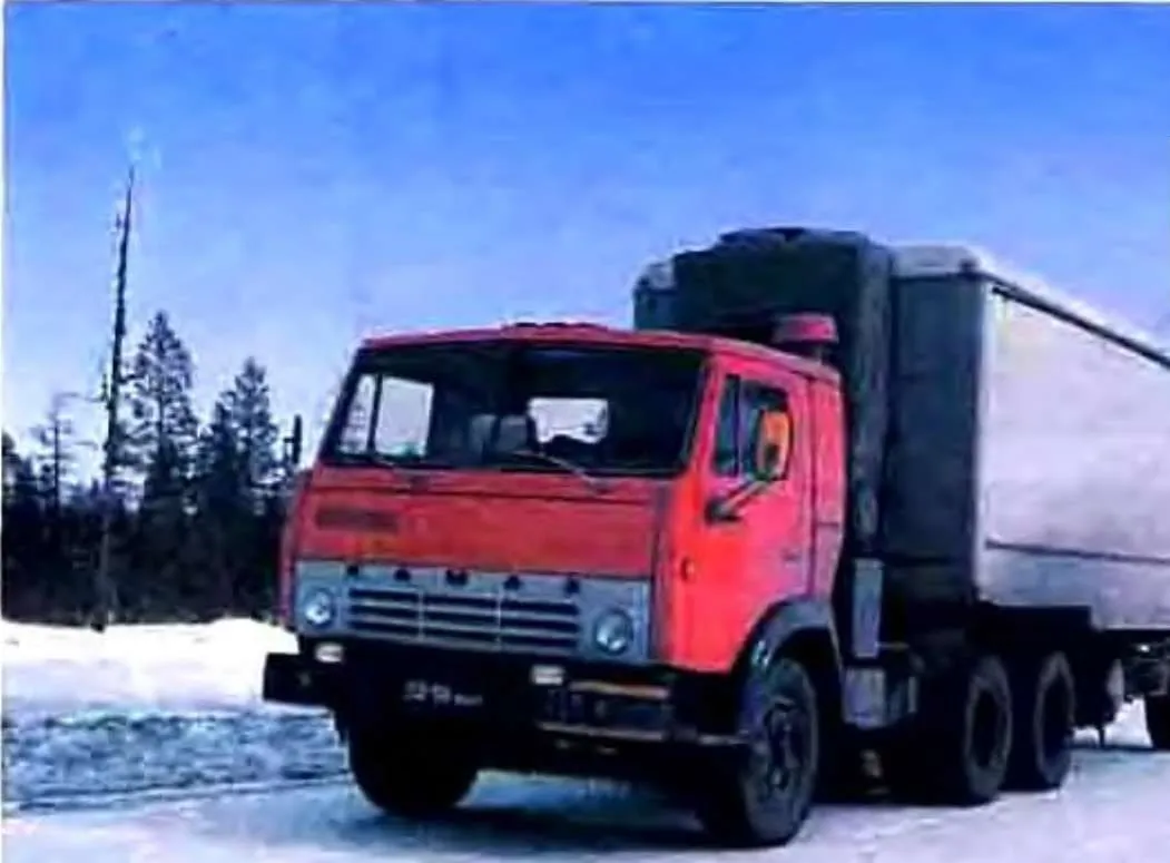 КамАЗ-5410 с полуприцепом ОдАЗ-795, 1976 год