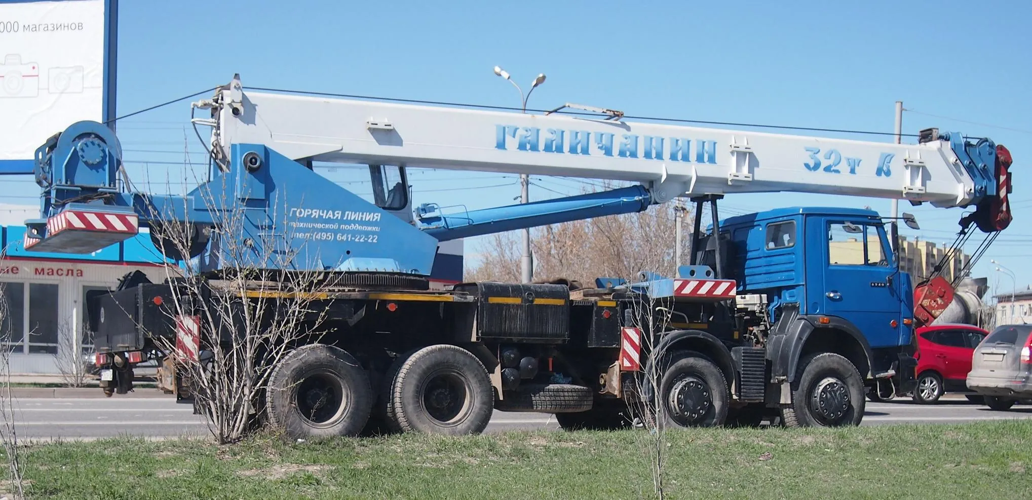 Автокран КС-55729 на шасси КамАЗ-6540, Тюмень, 2014 год