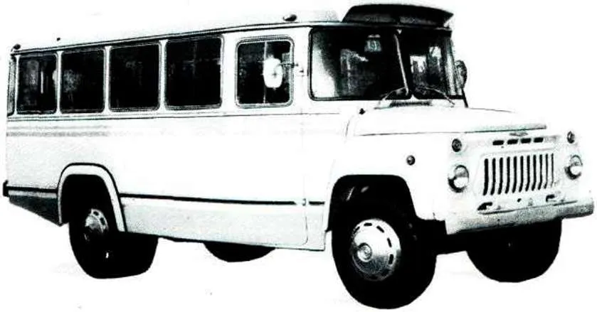 Автобус местного сообщения КАвЗ-685, 1971 год