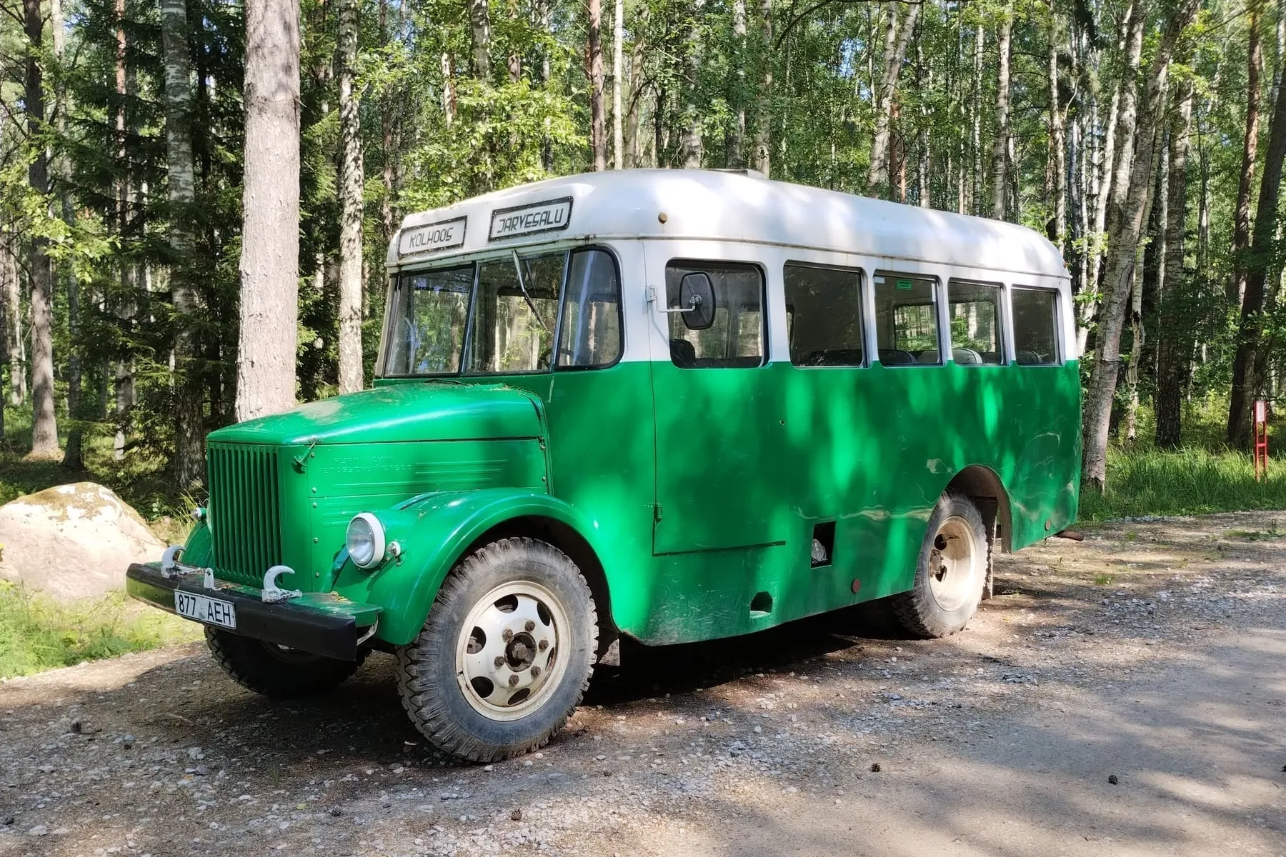 КАвЗ-651 в Эстонском музее под открытым небом Рокка-аль-Маре