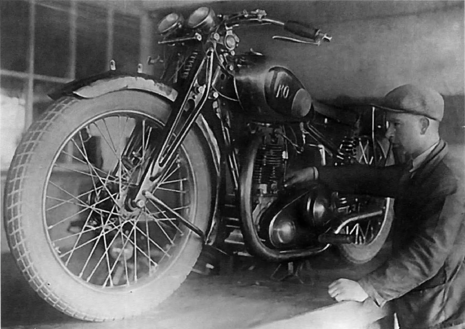 Опытный мотоцикл Л-9 завода «Красный Октябрь», 1939 год