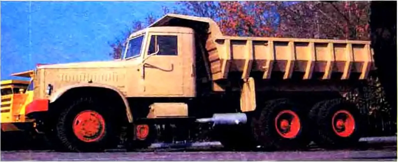 Серийный КрАЗ-256Б1, 1976 год