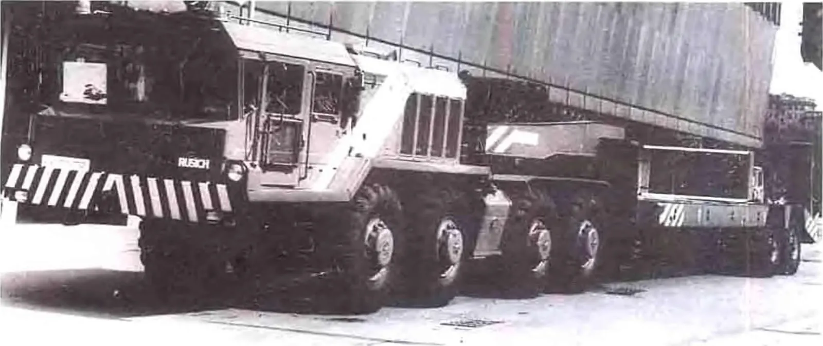 Серийный КЗКТ-7428 «Русич», 1990 год