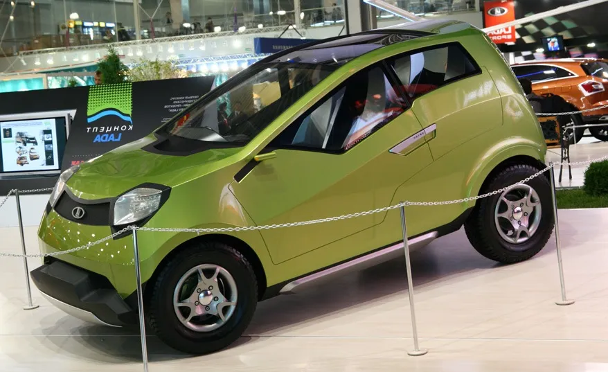 Опытная полноприводная Kalina 4x4 на Московском международном автосалоне: в серию машина не пошла