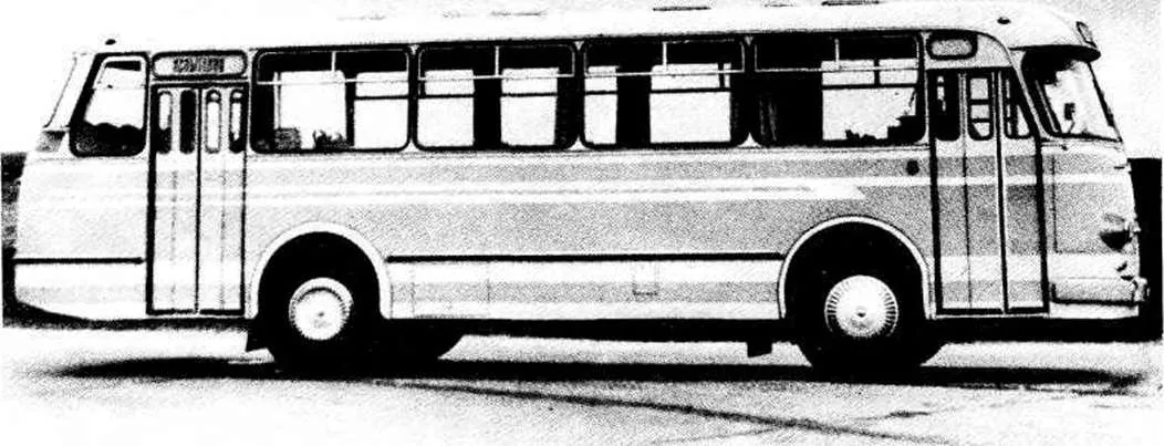Пригородный ЛАЗ-695М, 1969 год