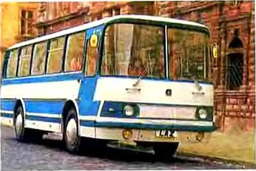 Пригородный ЛАЗ-697Н, 1975 год