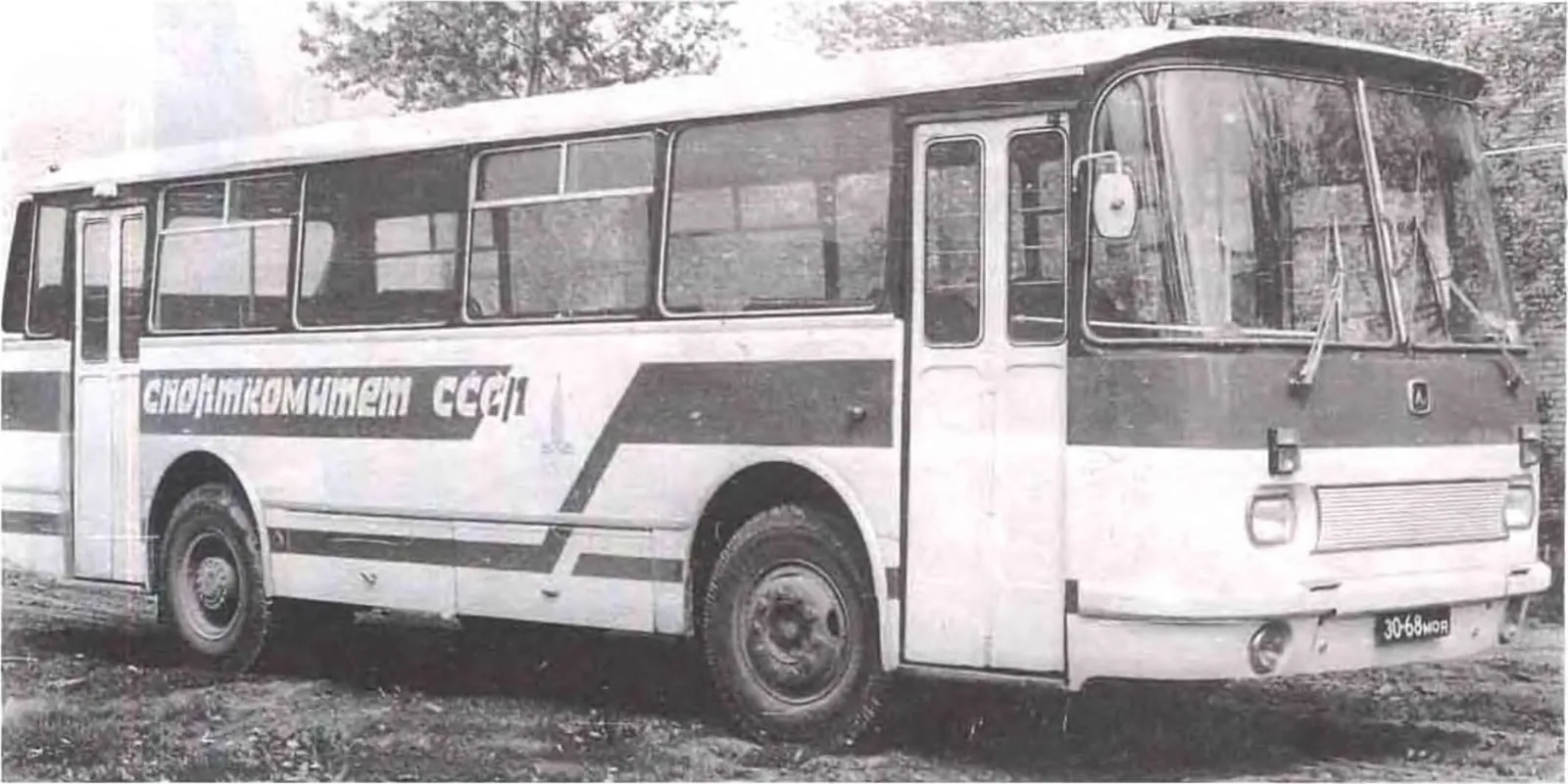Серийный ЛАЗ-697Р, 1978 год