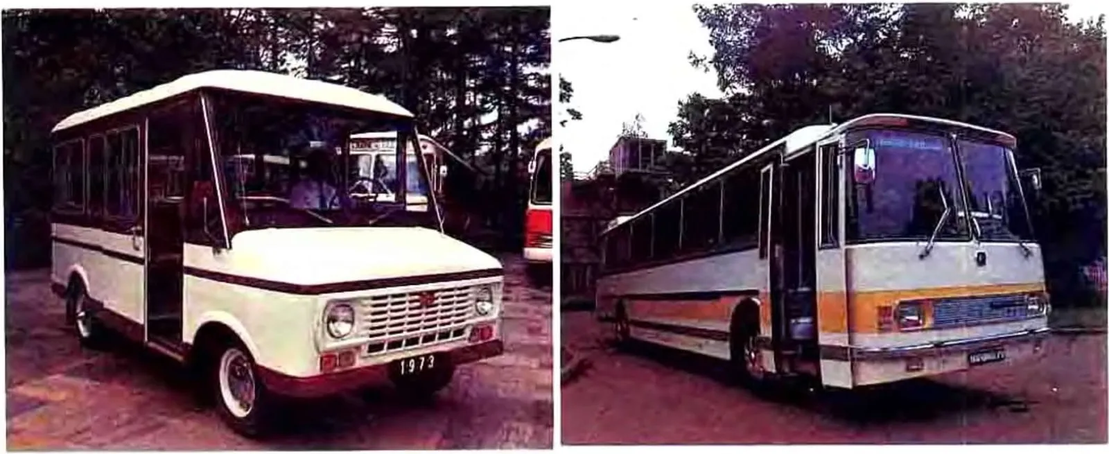 Опытный междугородный ЛАЗ-699 «Украина-73», 1973 год