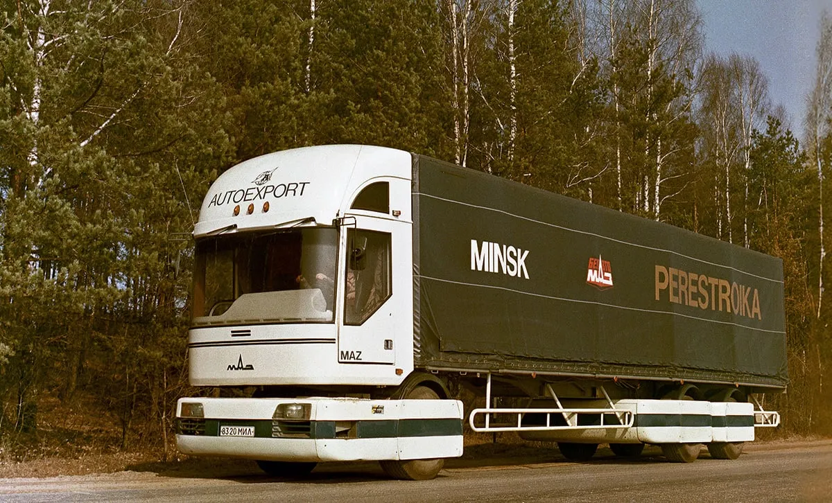 МАЗ-2000 «Перестройка» в том виде, в каком в октябре 1988 года отправился в Париж