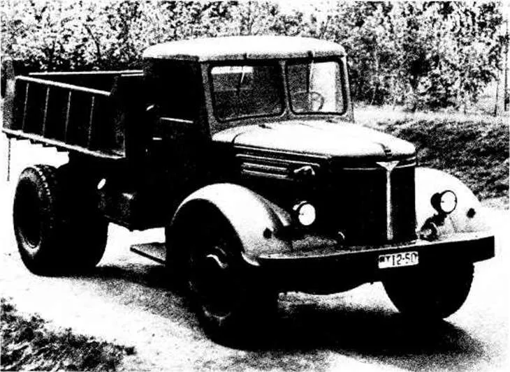 Дизельный самосвал МАЗ-205, 1948 год