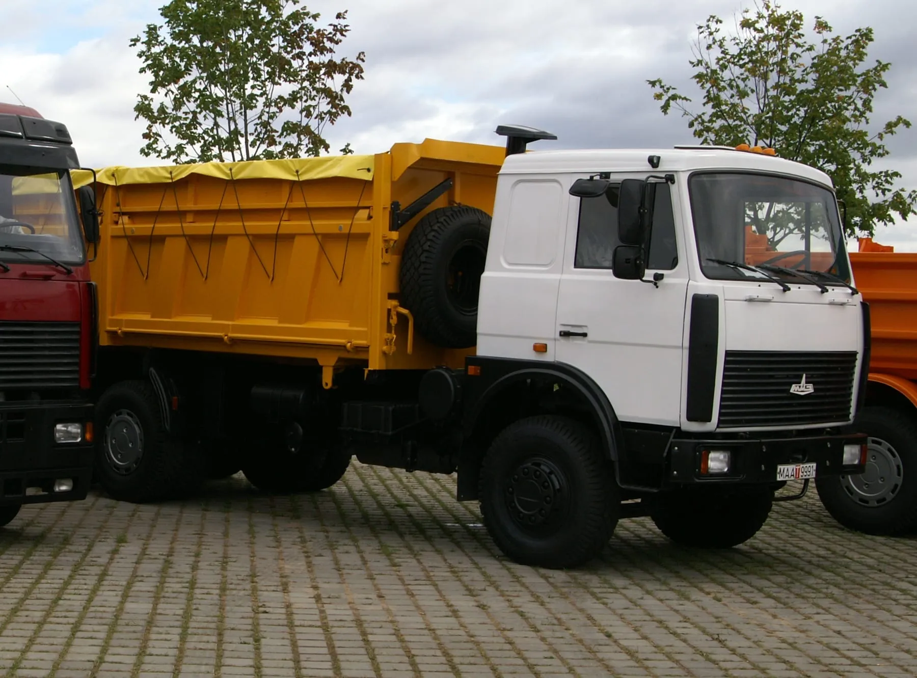 МАЗ-5516 с длинной кабиной со спальным местом, Минск, 2006 год