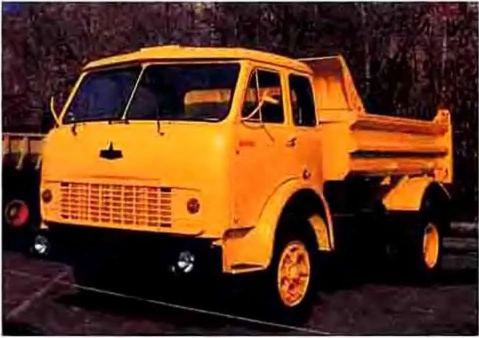 Серийный МАЗ-5549, 1978 год