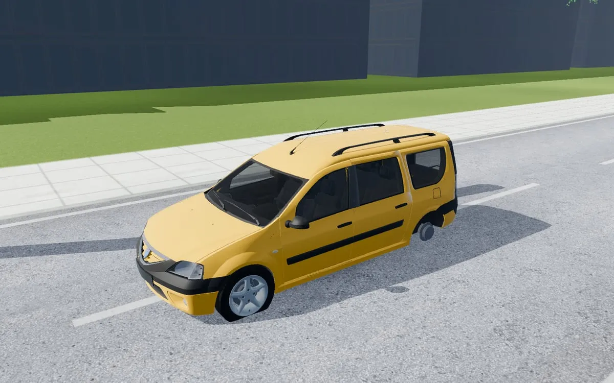 Трёхмерная модель: Dacia Logan MCV