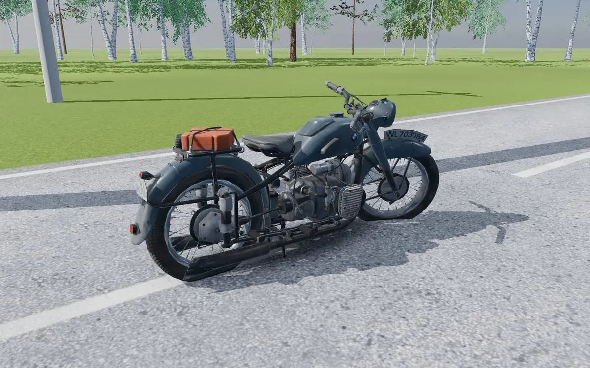 Трёхмерная модель: BMW R71