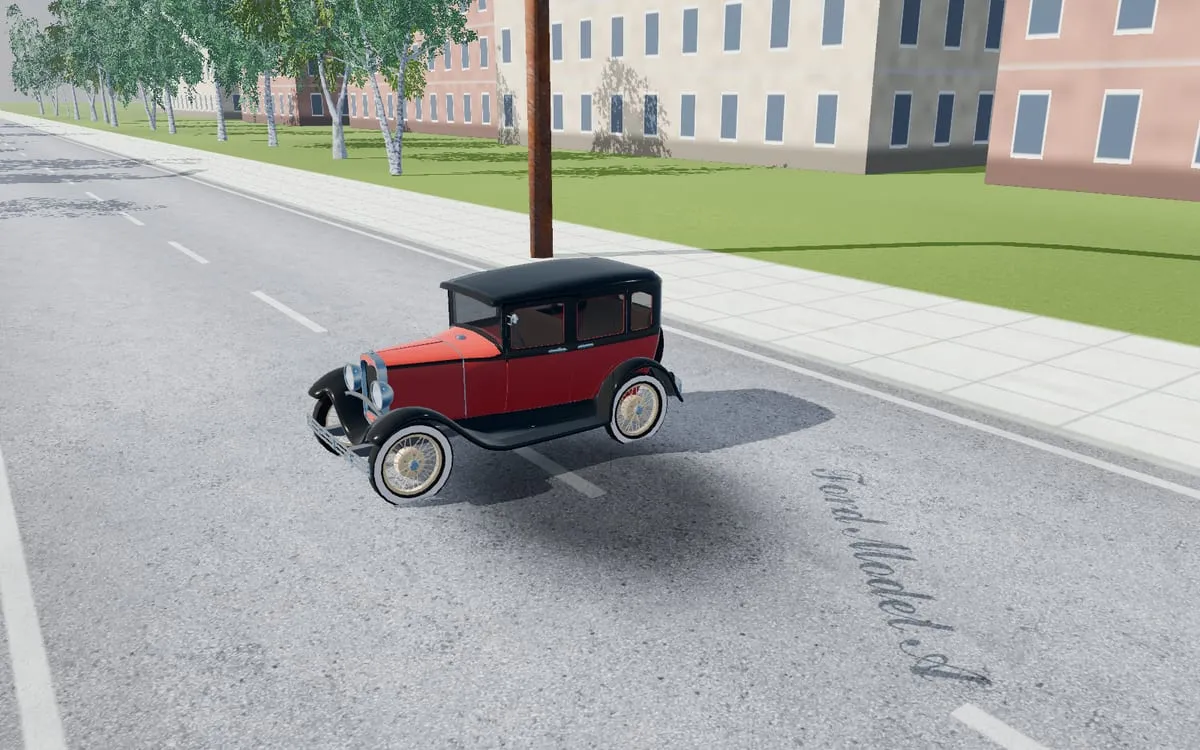 Трёхмерная модель: Ford Model A