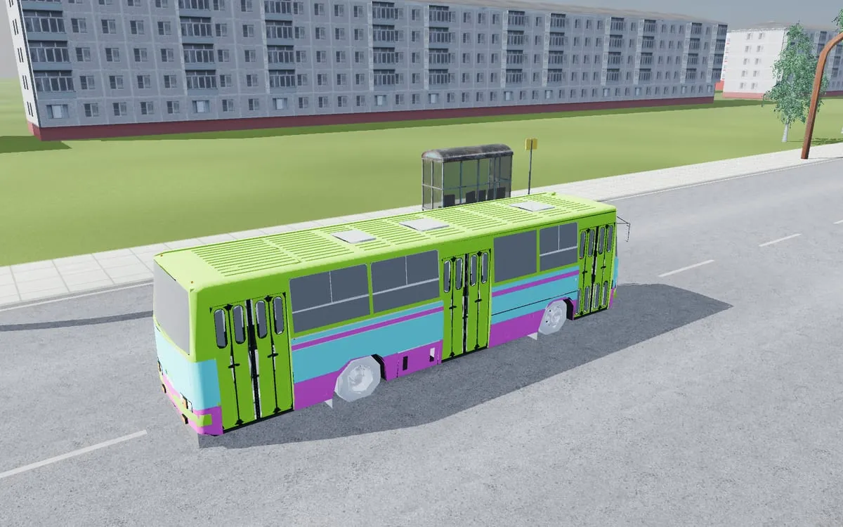 Трёхмерная модель: Ikarus 260