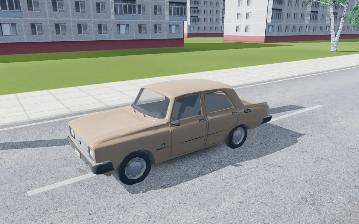 Трёхмерная модель: Москвич-2140