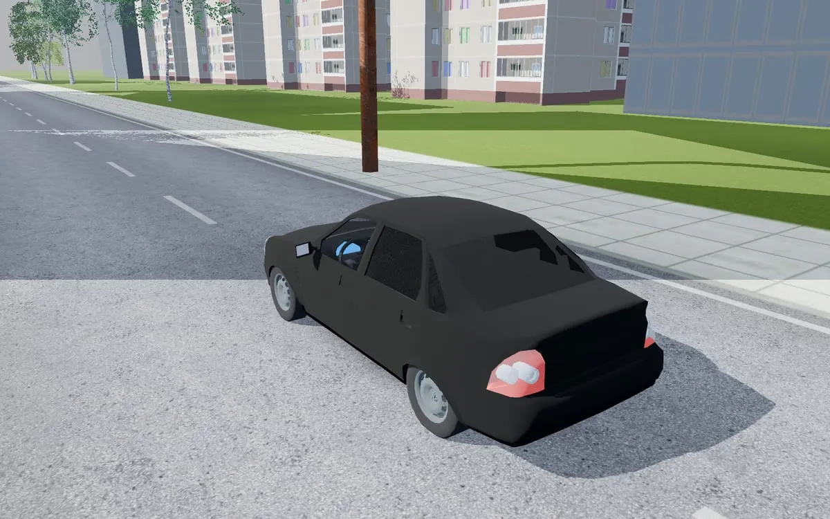 Трёхмерная модель: Lada Priora