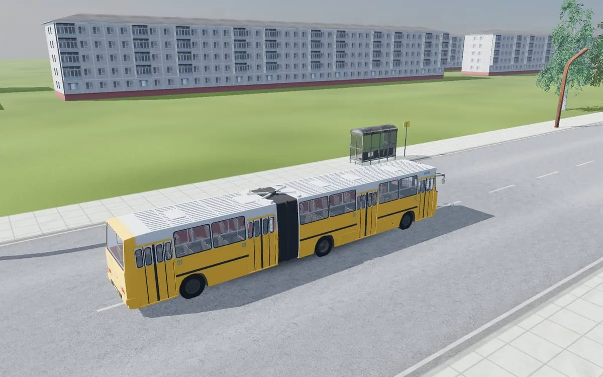 Трёхмерная модель: Ikarus 280