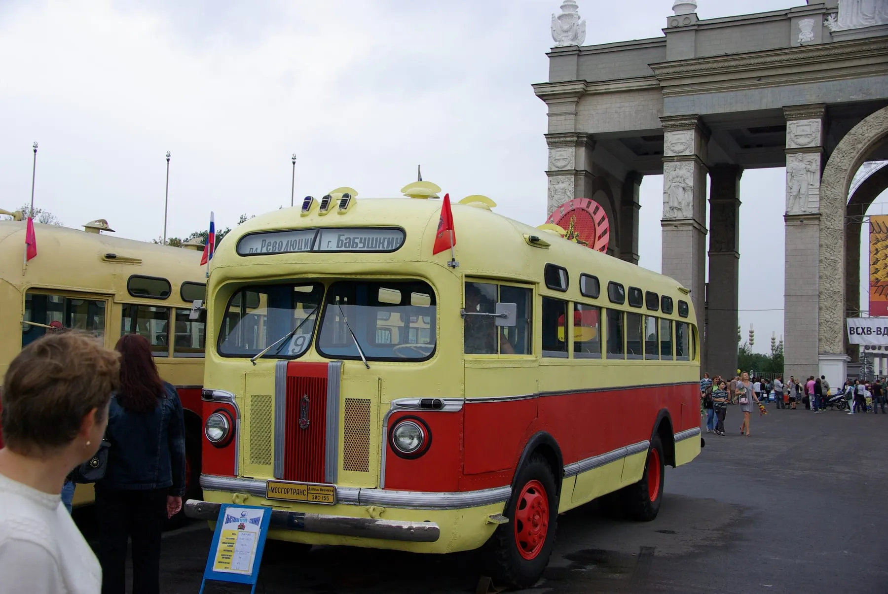 ЗИС-155 на московском показе ретротехники, 2009 год