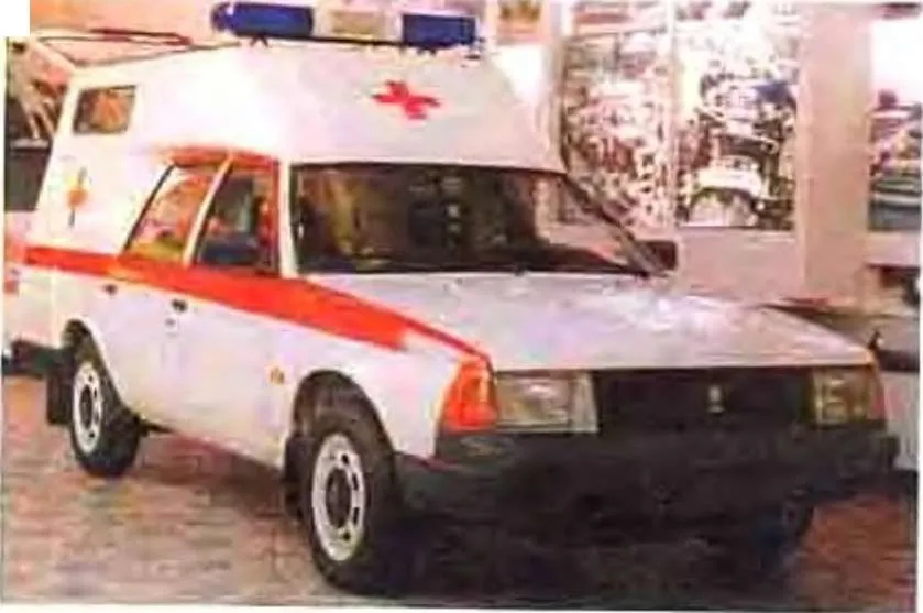 Опытный «Москвич-2901» — медпомощь, 1995 год