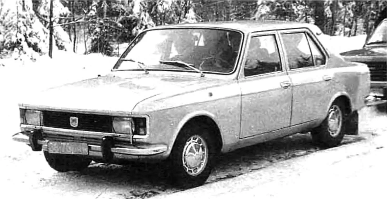 Опытный образец «Москвич-3-5», конец 1972 года