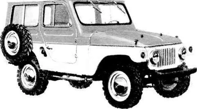 Джип «Москвич-416», 1960 год