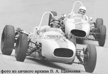 Два «Москвича-Г5» в гонке, 1969 год