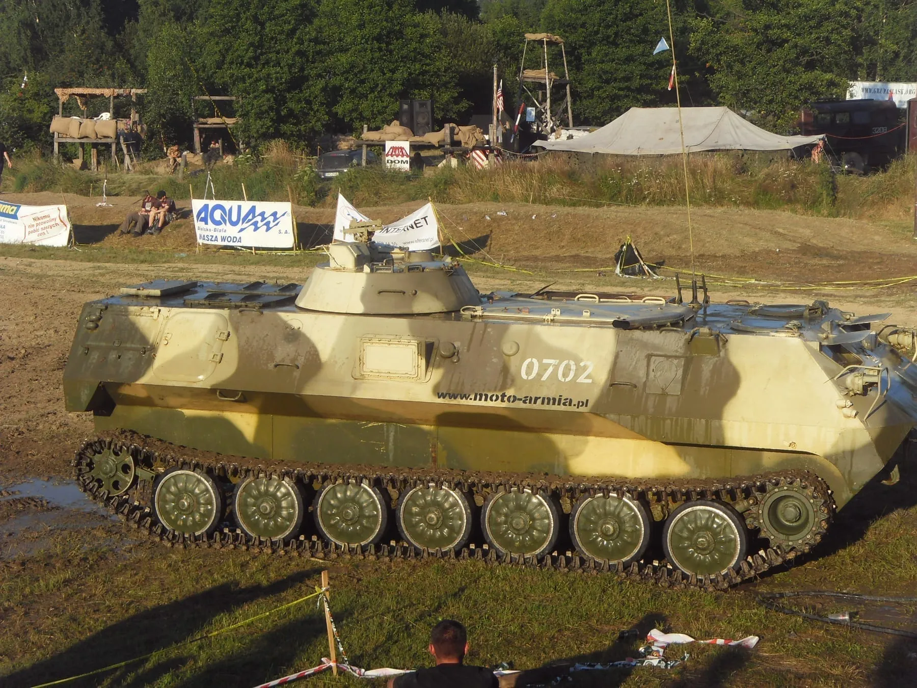 Польский МТ-ЛБу на учениях «Operacja Południe», 2011 год