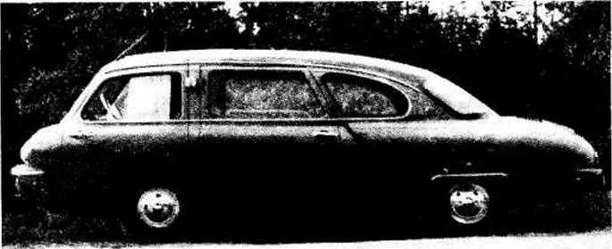 Последний вариант НАМИ-013, 1953 год