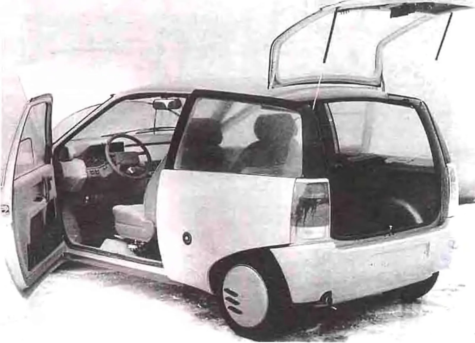 Концепт-кар НАМИ-0288 «Компакт», 1990 год